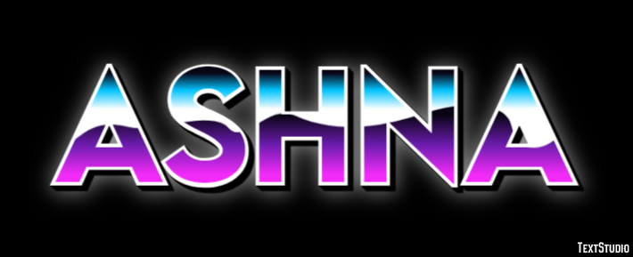 Ashna Text effect
