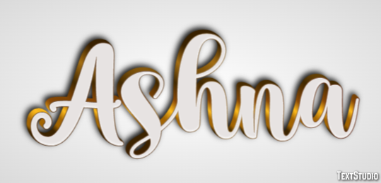 Ashna Tekst Effect