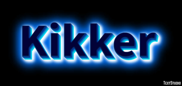 Kikker Tekst Effect