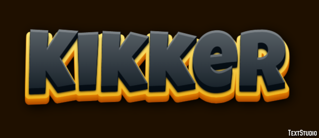 Kikker Tekst Effect