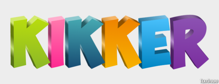 Kikker Tekst Effect