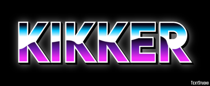 Kikker Efecto de texto