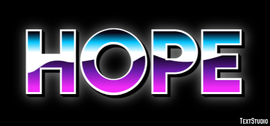 Hope Efeito de texto