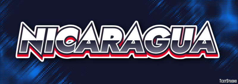 Nicaragua Text effect