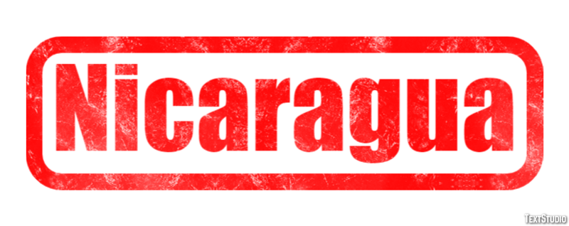 Nicaragua Text effect