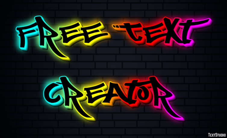 Free Text Creator Effetto testo