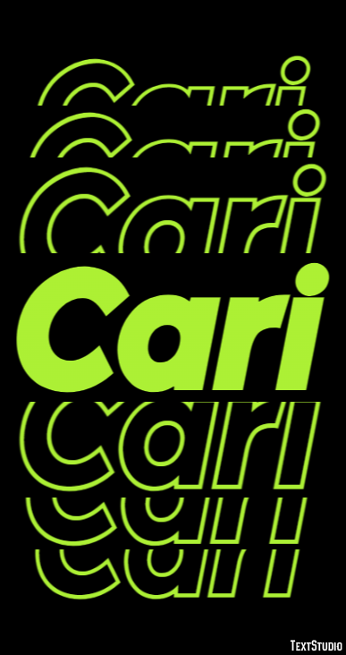 Cari Text Effect