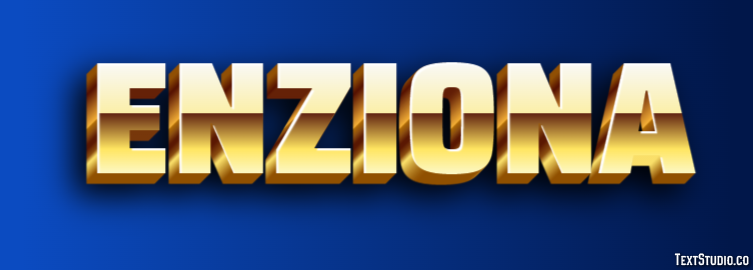 Enziona Effetto testo