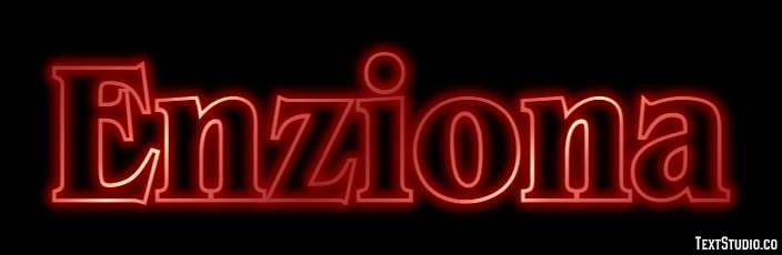 Enziona Effetto testo