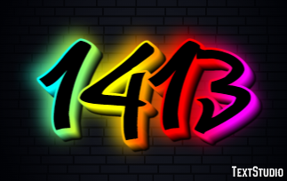 1413 Effetto testo