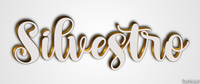 Silvestro Effetto testo