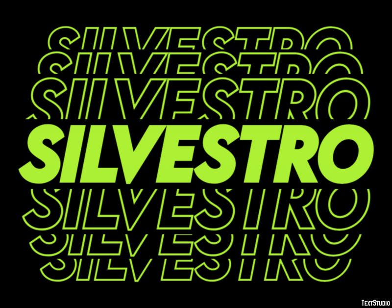 Silvestro Efekt tekstowy