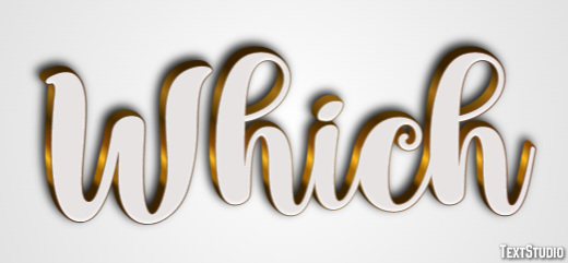 Which Text Effect