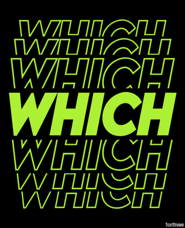 Which Text Effect