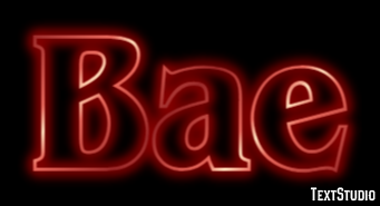 Bae Text effect