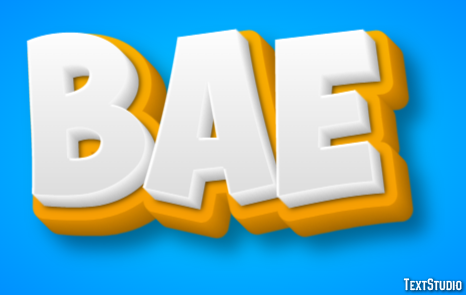 Bae Text Effect