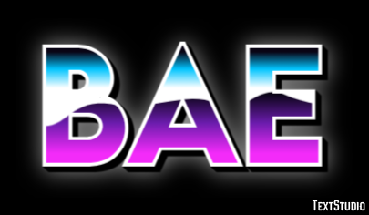 Bae Text Effect
