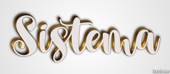 Sistema Текстовый эффект