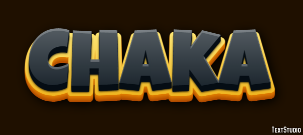 Chaka Text Effect