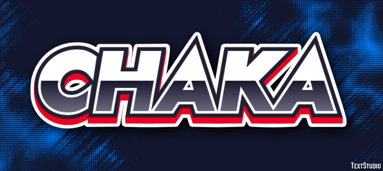 Chaka Text Effect