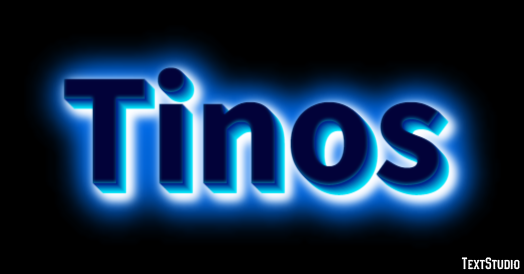 Tinos Tekst Effect