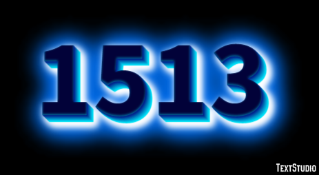1513 Text Effect