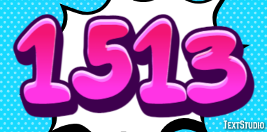 1513 Text Effect