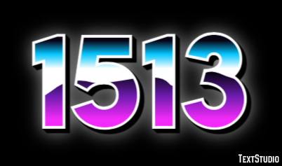 1513 Text Effect
