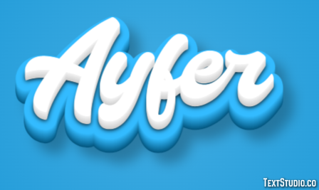Ayfer Effetto testo