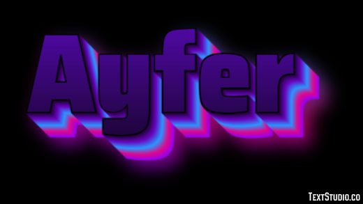 Ayfer Effetto testo