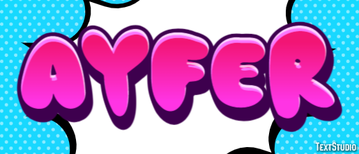 Ayfer Efeito de texto