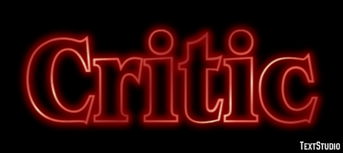 Critic Text Effect