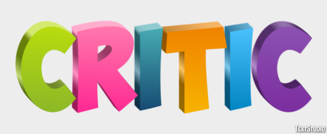 Critic Text Effect