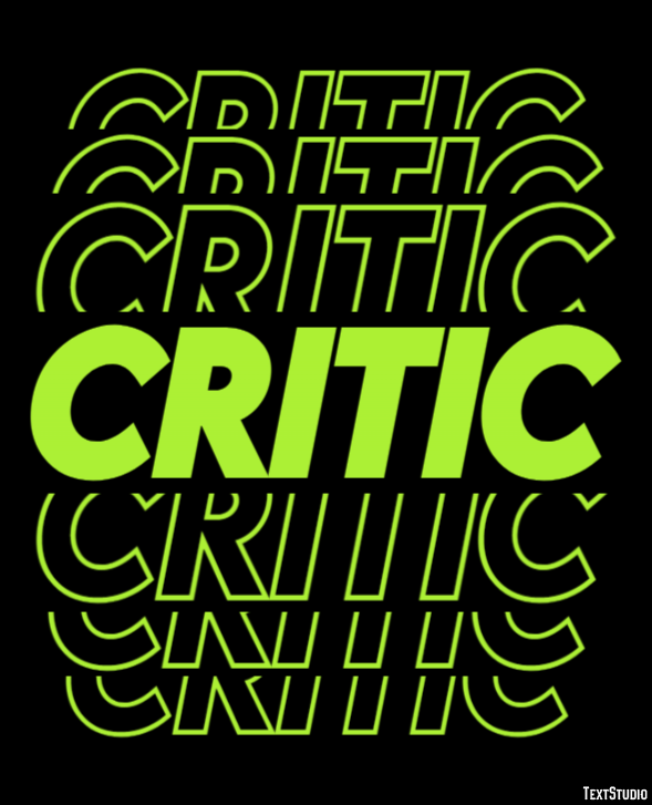 Critic Efekt tekstowy