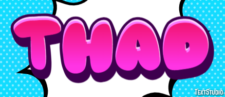 Thad Text Effect