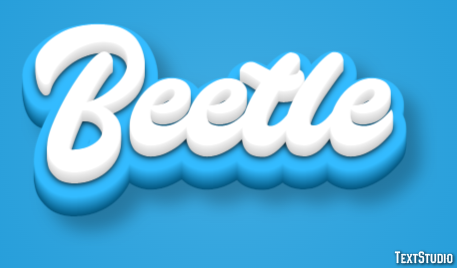 Beetle Text Effect