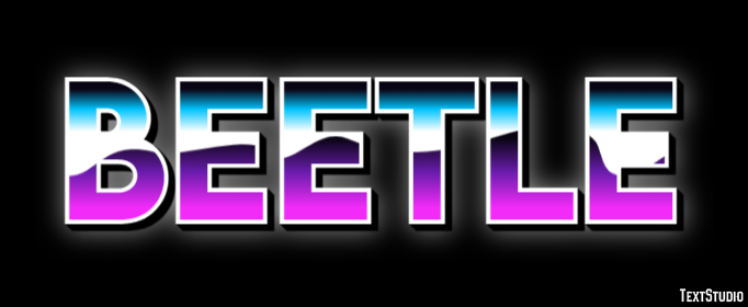 Beetle Text Effect