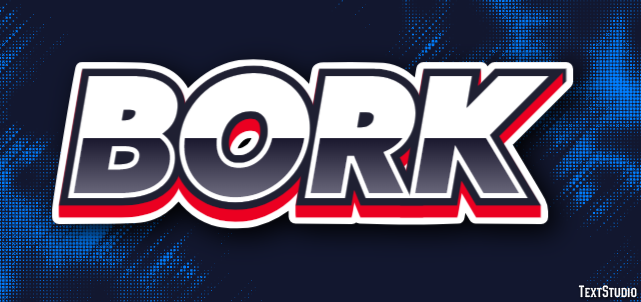 Bork Text Effect