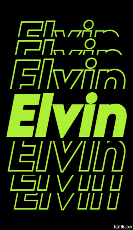 Elvin Efekt tekstowy