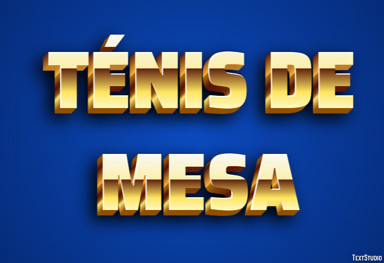 Ténis de mesa Effetto testo