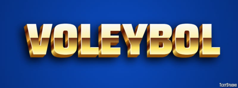 Voleybol Текстовый эффект