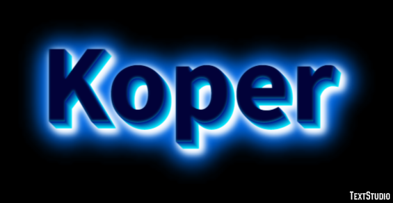 Koper Efekt tekstowy