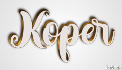 Koper Efekt tekstowy