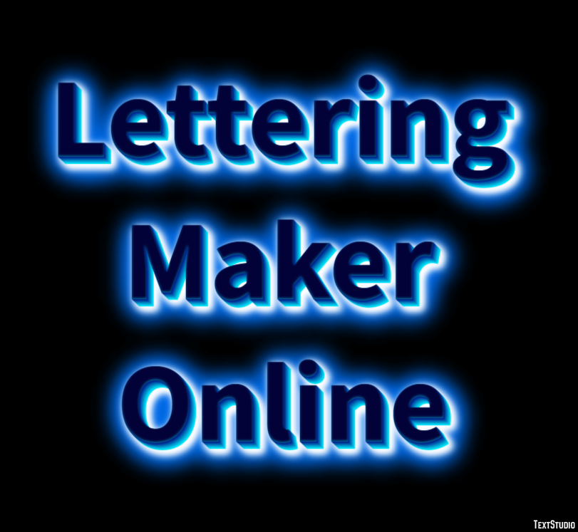 Lettering Maker Online Efekt tekstowy