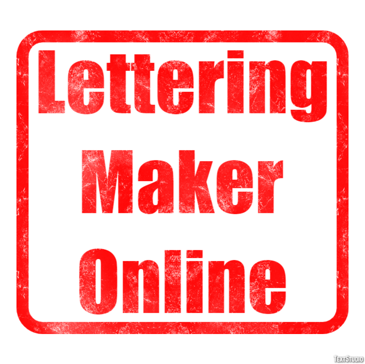 Lettering Maker Online Efekt tekstowy