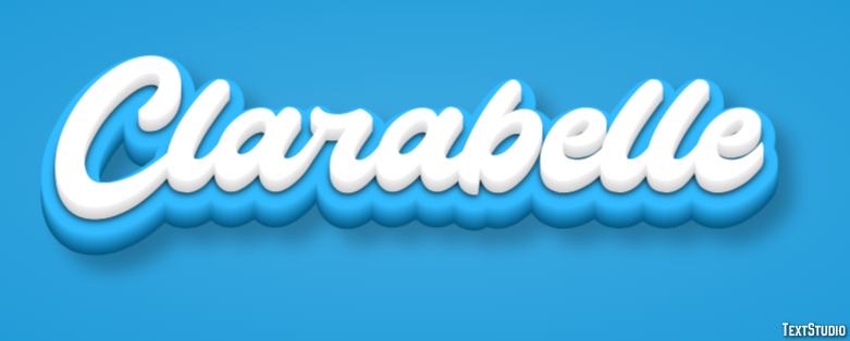 Clarabelle Text Effect