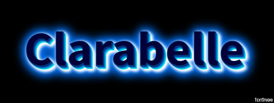 Clarabelle Text Effect