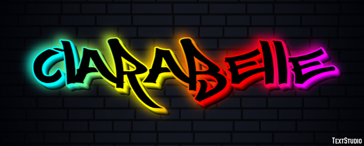 Clarabelle Text effect