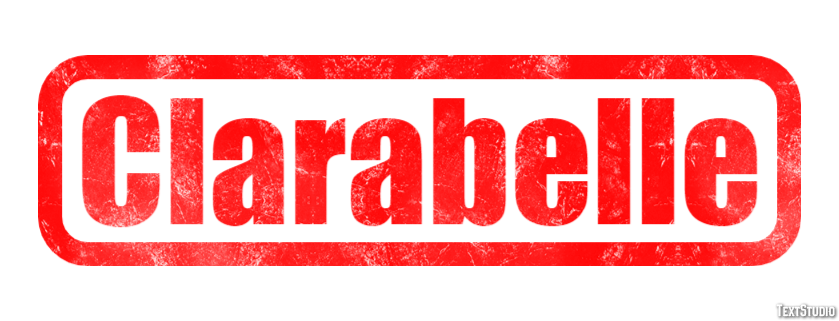 Clarabelle Text effect