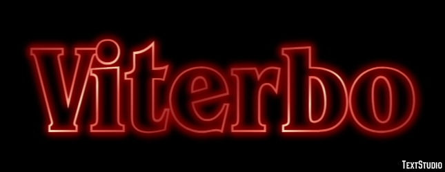 Viterbo テキスト効果